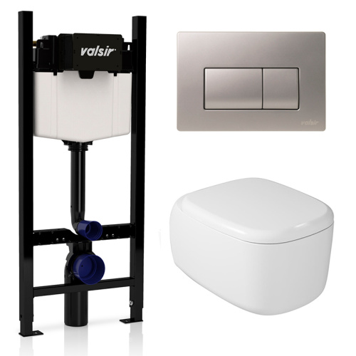Комплект инсталляции с клавишей VALSIR KIT VSCrM 7813 Slim P1